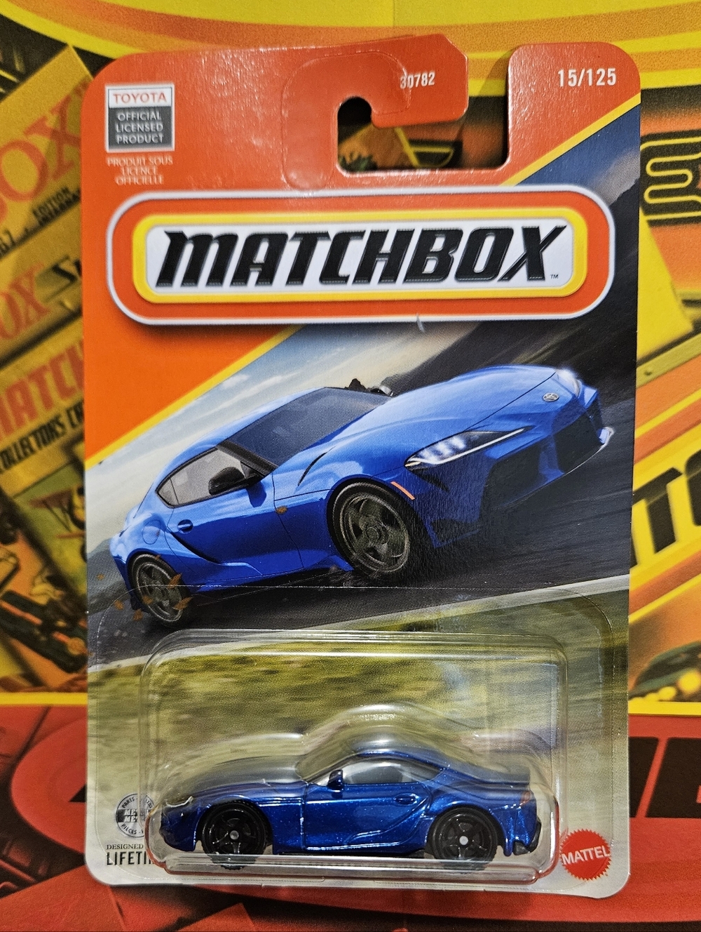 Matchbox '23 Toyota Supra - Blue